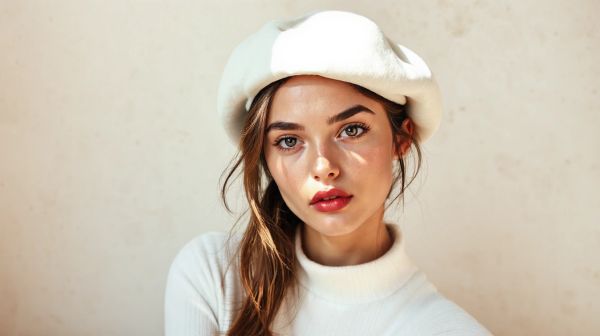 Discover chic white berets for an elegant style upgrade